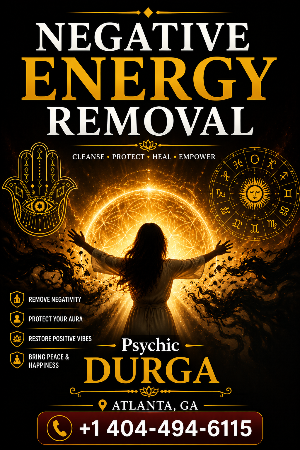 Negative Energy Removal
